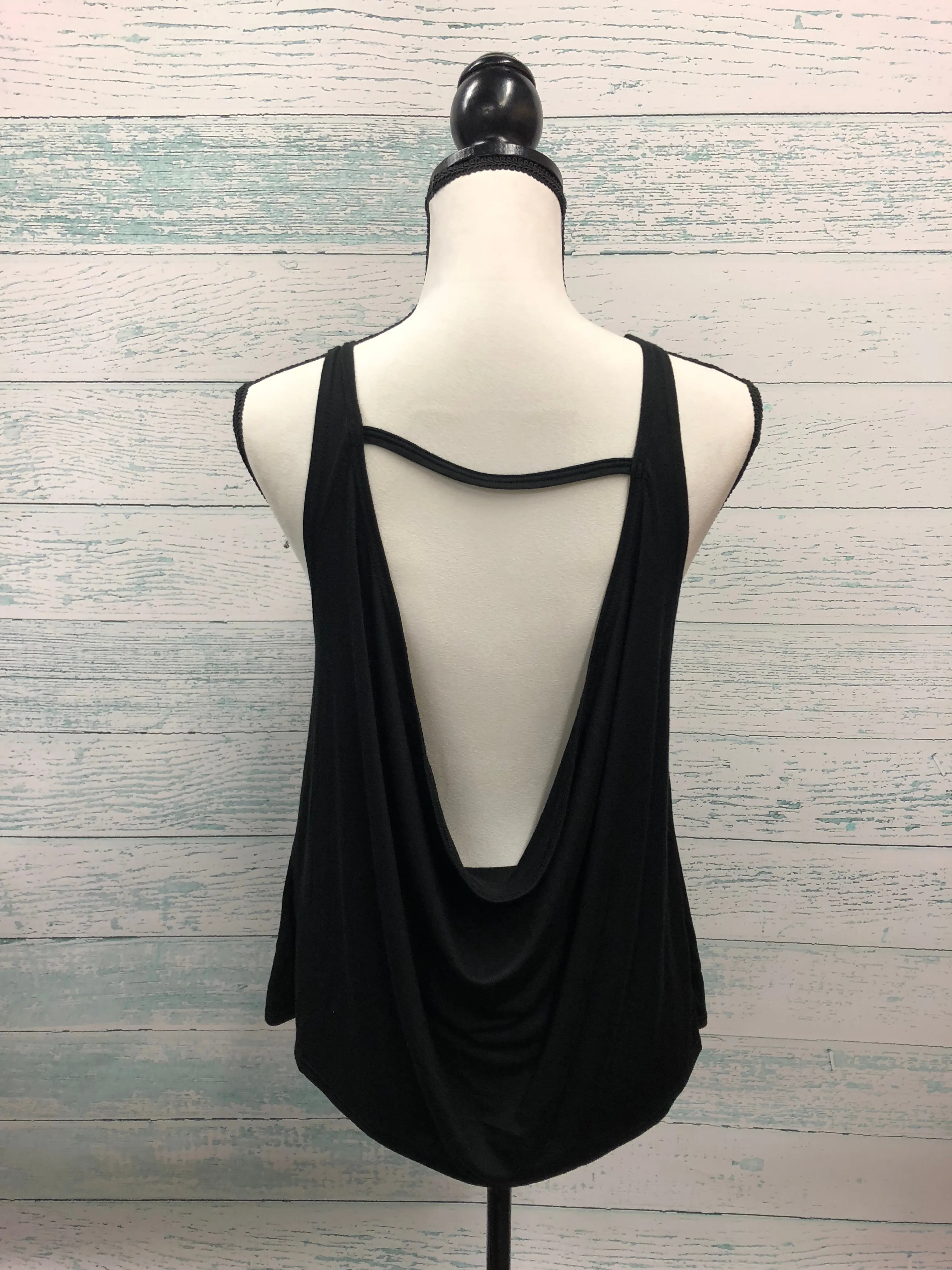 4504G Dance Heart Drape Tank Top