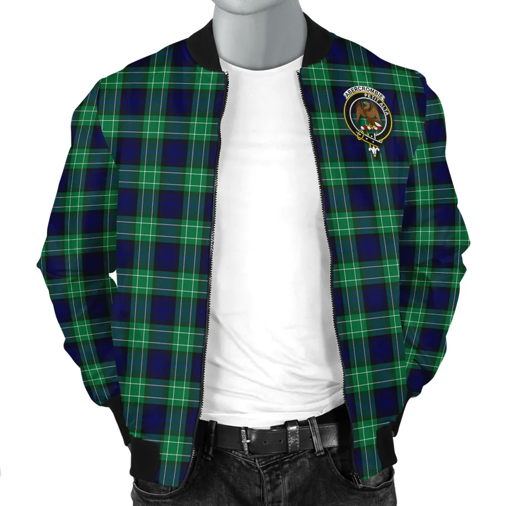 Abercrombie Tartan Bomber Jacket with Family Crest