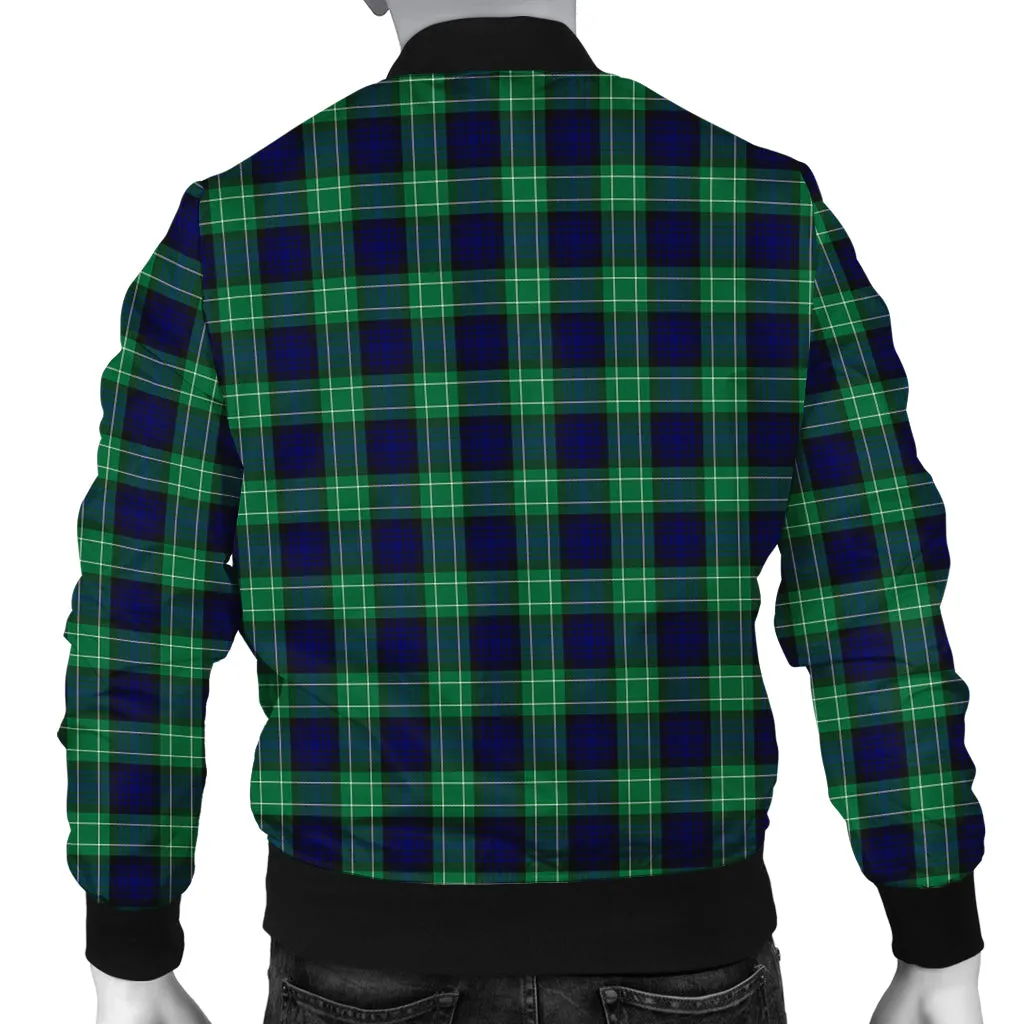 Abercrombie Tartan Bomber Jacket with Family Crest
