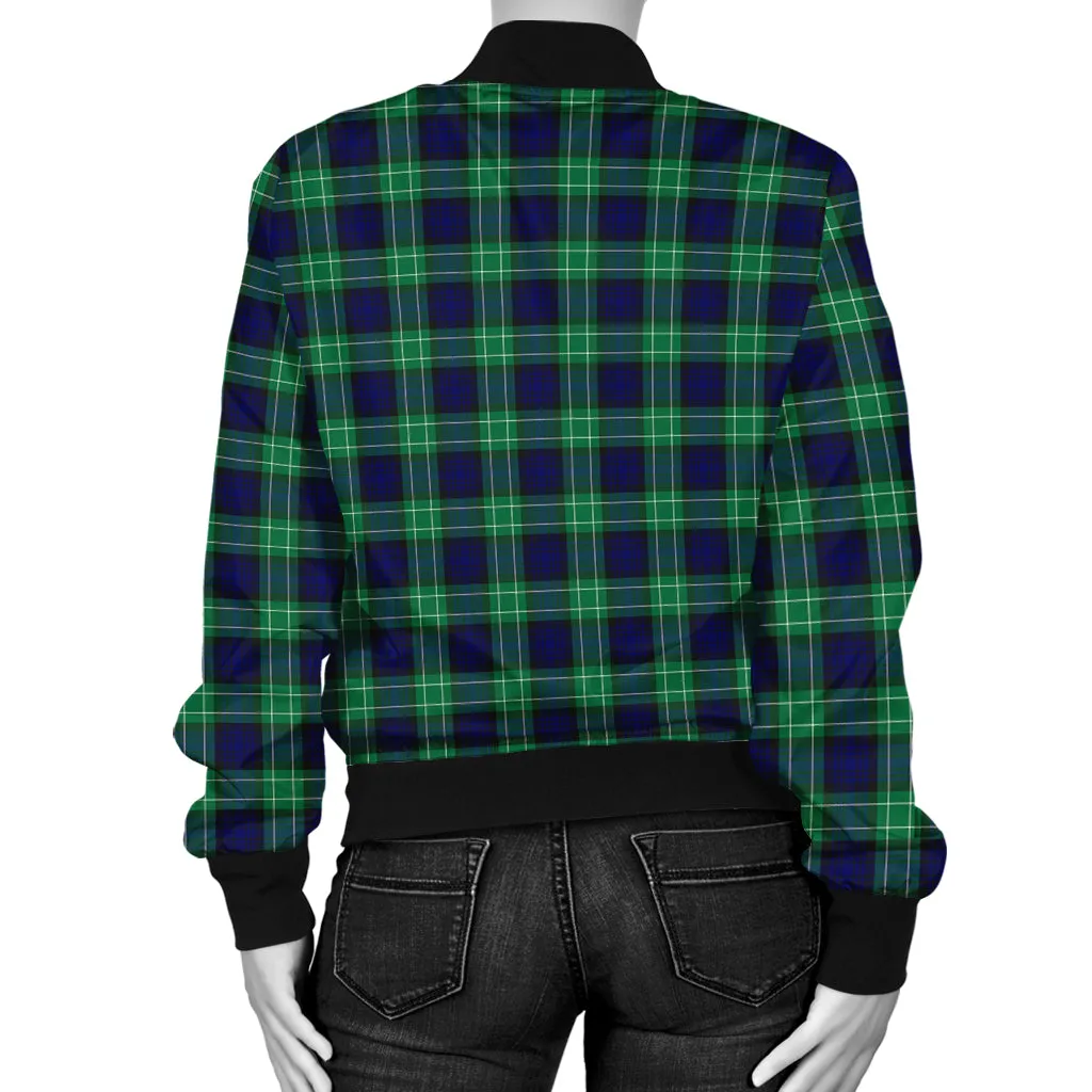Abercrombie Tartan Bomber Jacket with Family Crest