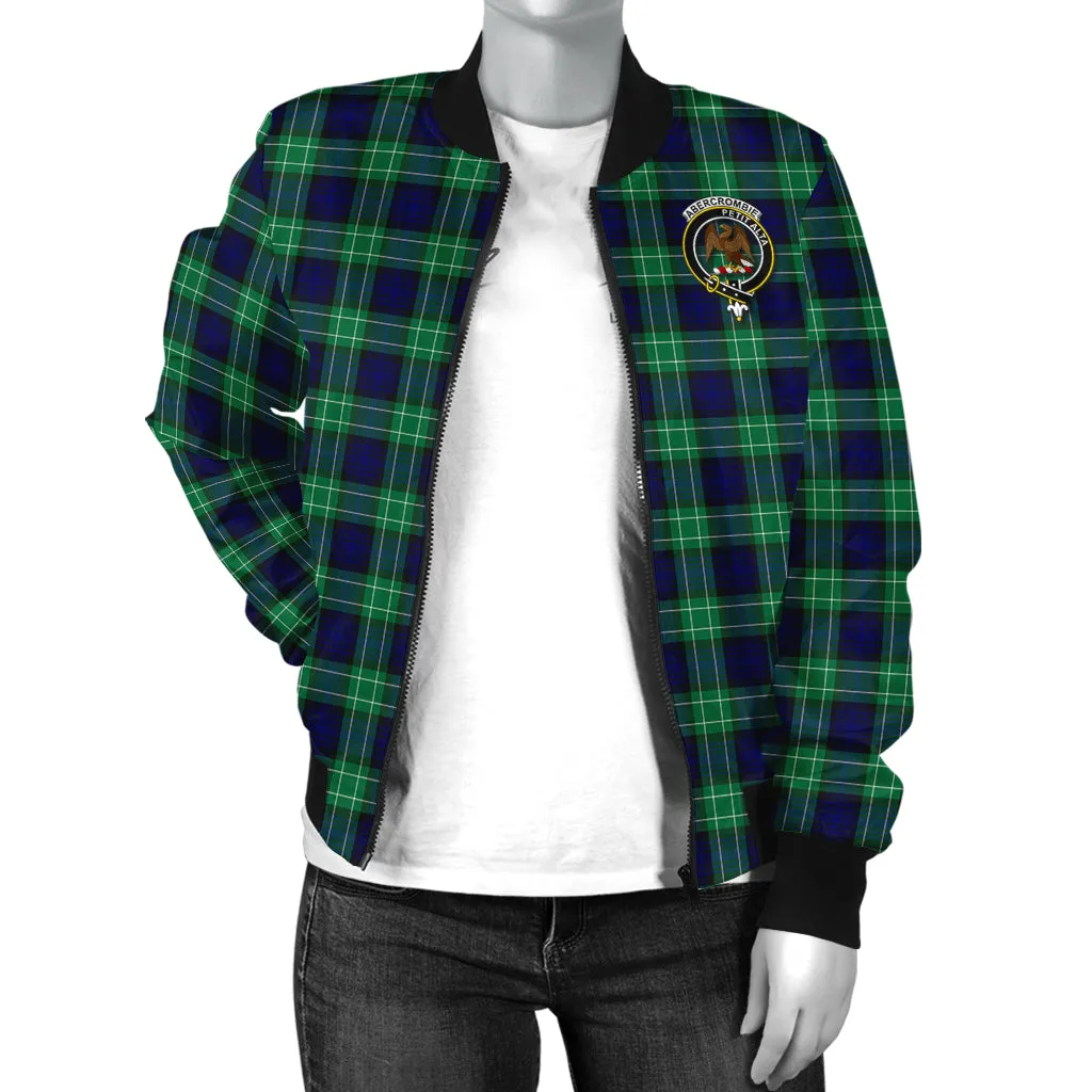 Abercrombie Tartan Bomber Jacket with Family Crest