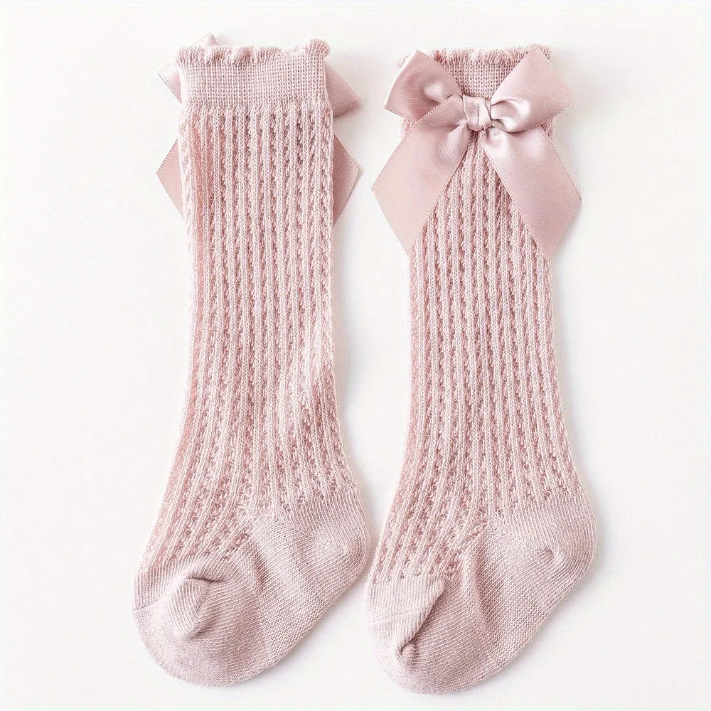 Adorable Lace Over the Knee Socks for Baby Girls