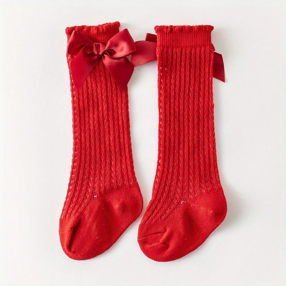 Adorable Lace Over the Knee Socks for Baby Girls