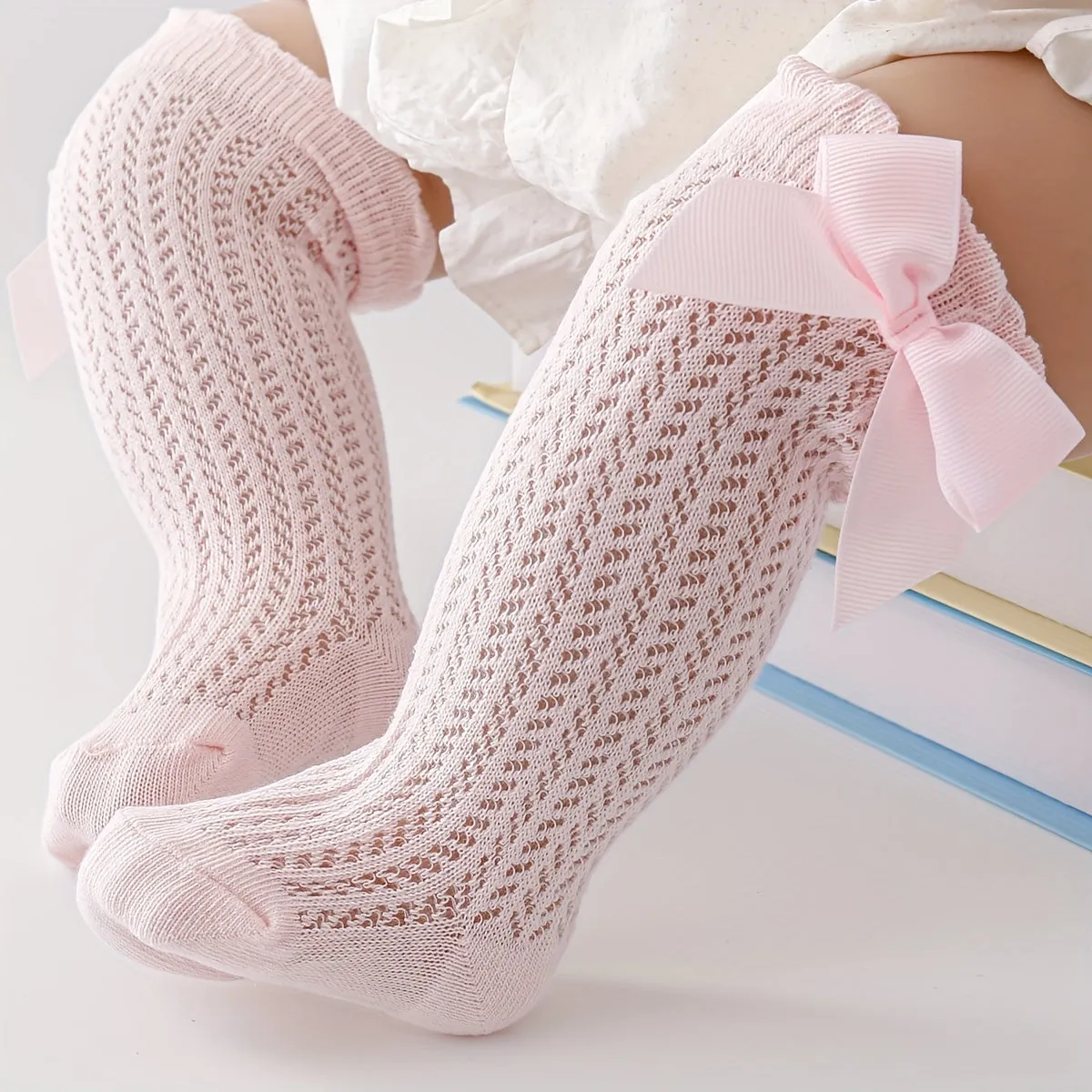 Adorable Lace Over the Knee Socks for Baby Girls