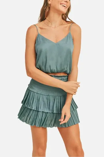 Amore Silky Skirt Set