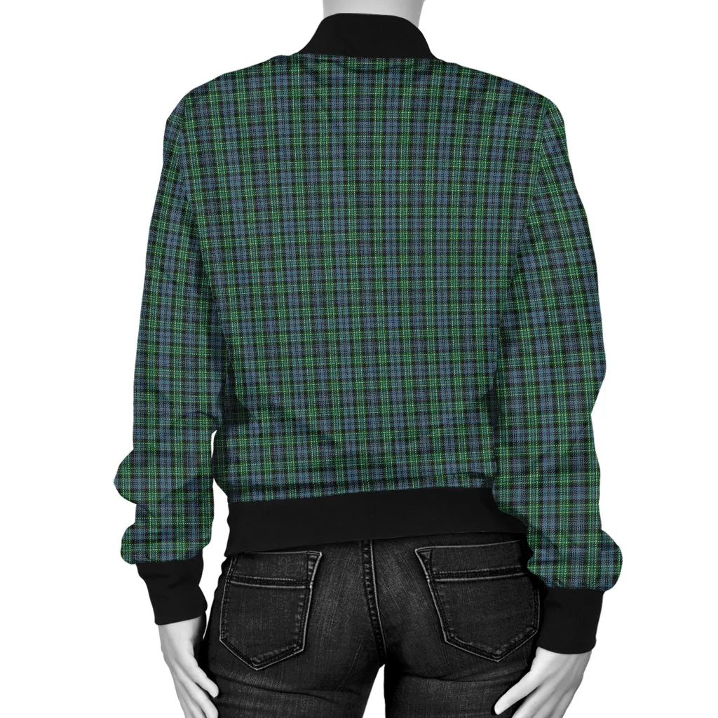 Arbuthnot Tartan Bomber Jacket with Family Crest