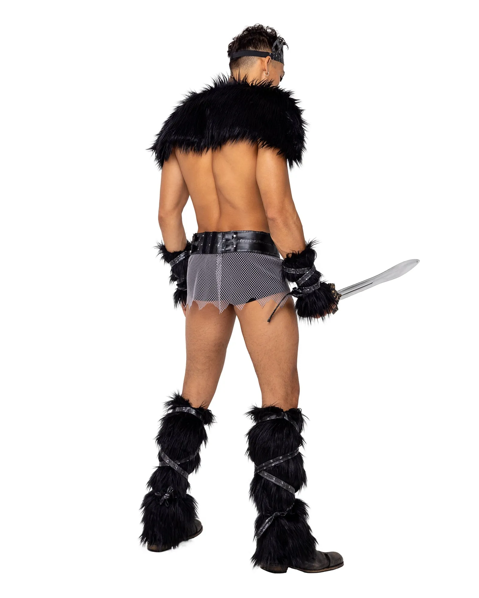 Blue Zone Planet |  4 Piece Mens Viking Hunk Halloween Costume