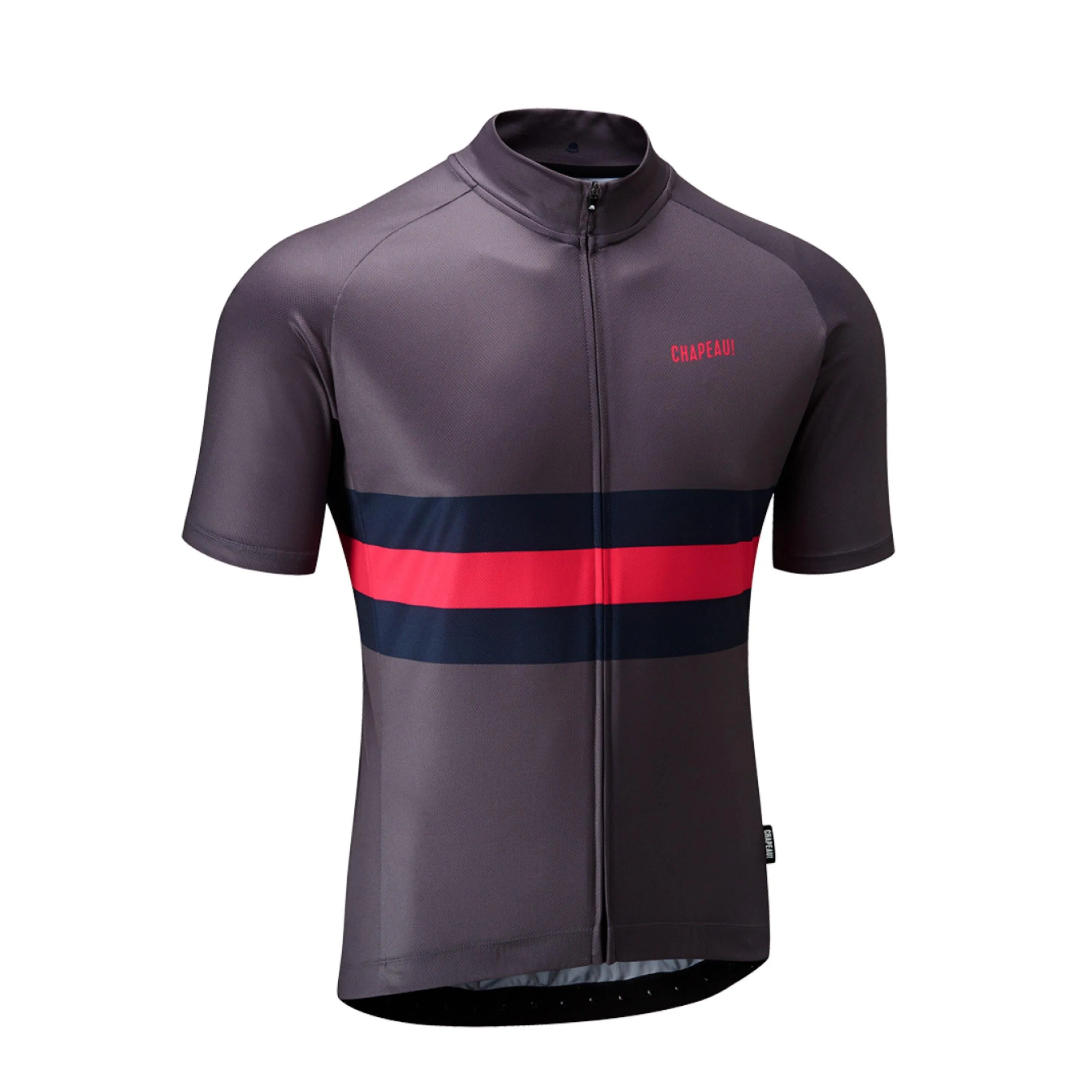 Chapeau! Tempo Hoop Stripe Jersey - Flint Grey