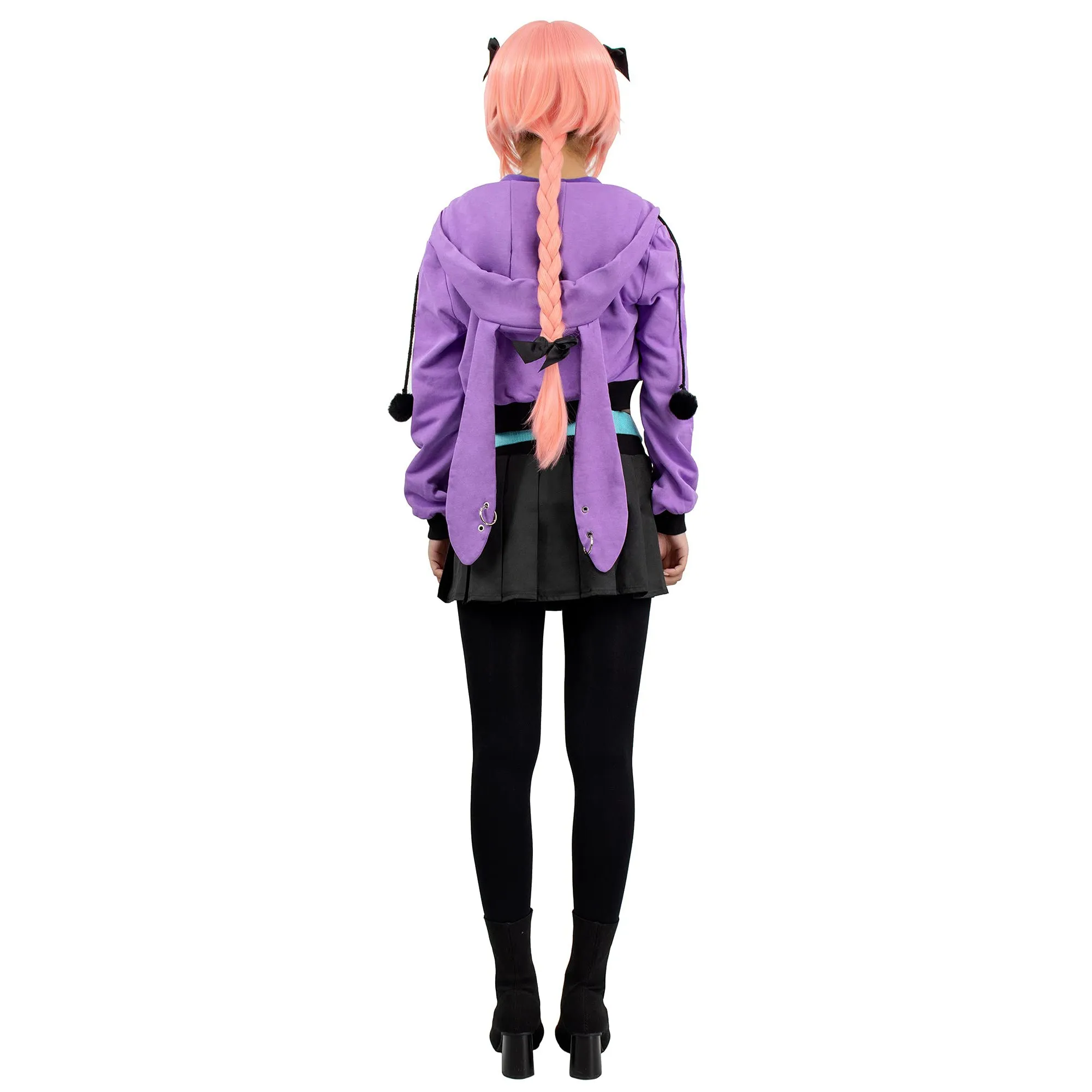 DAZCOS Women's US Size Astolfo Cosplay Costume Outfit FGO Rider