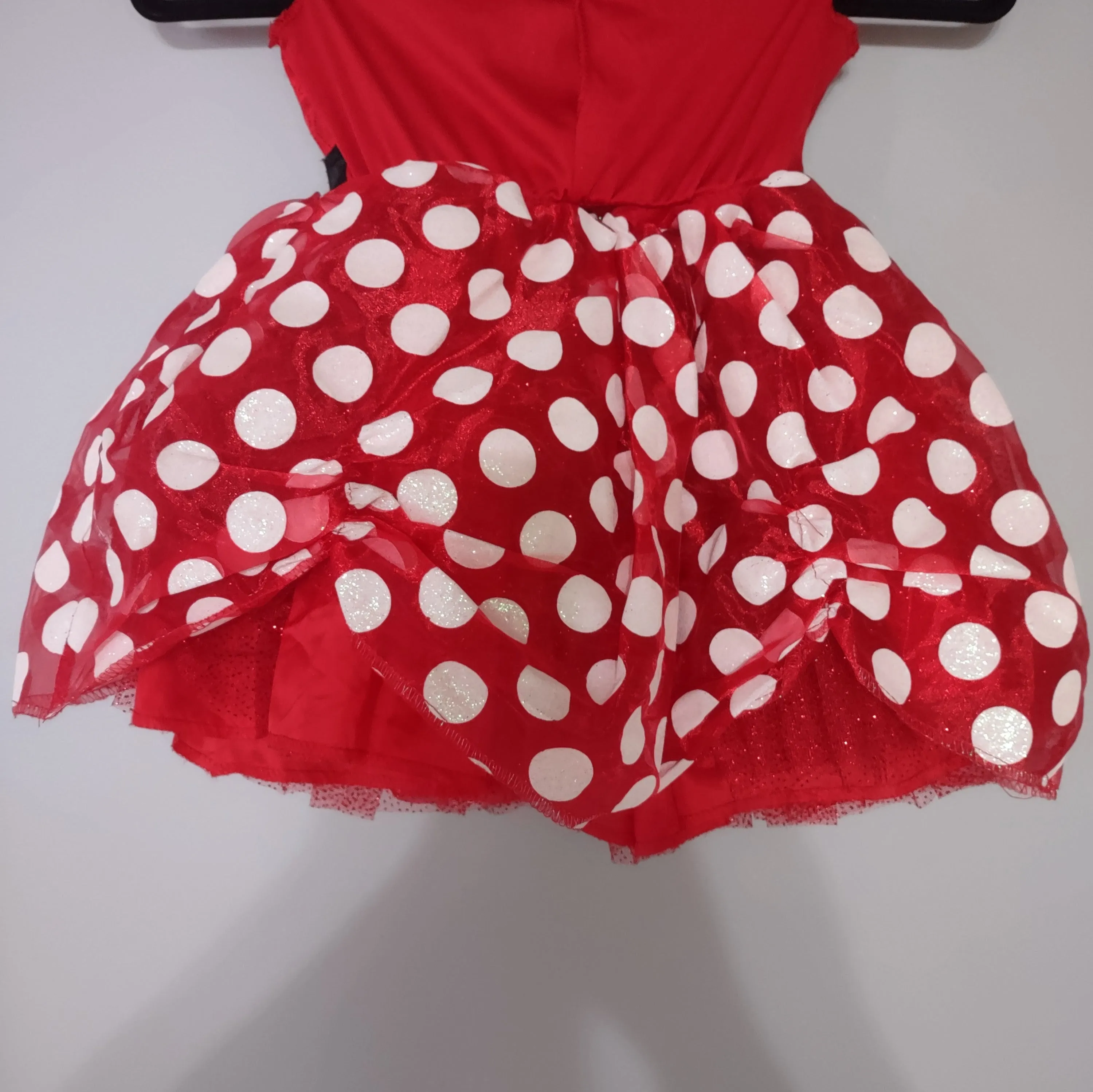 Disney Minnie Mouse Toddler 3T-4T  Red Halloween Costume