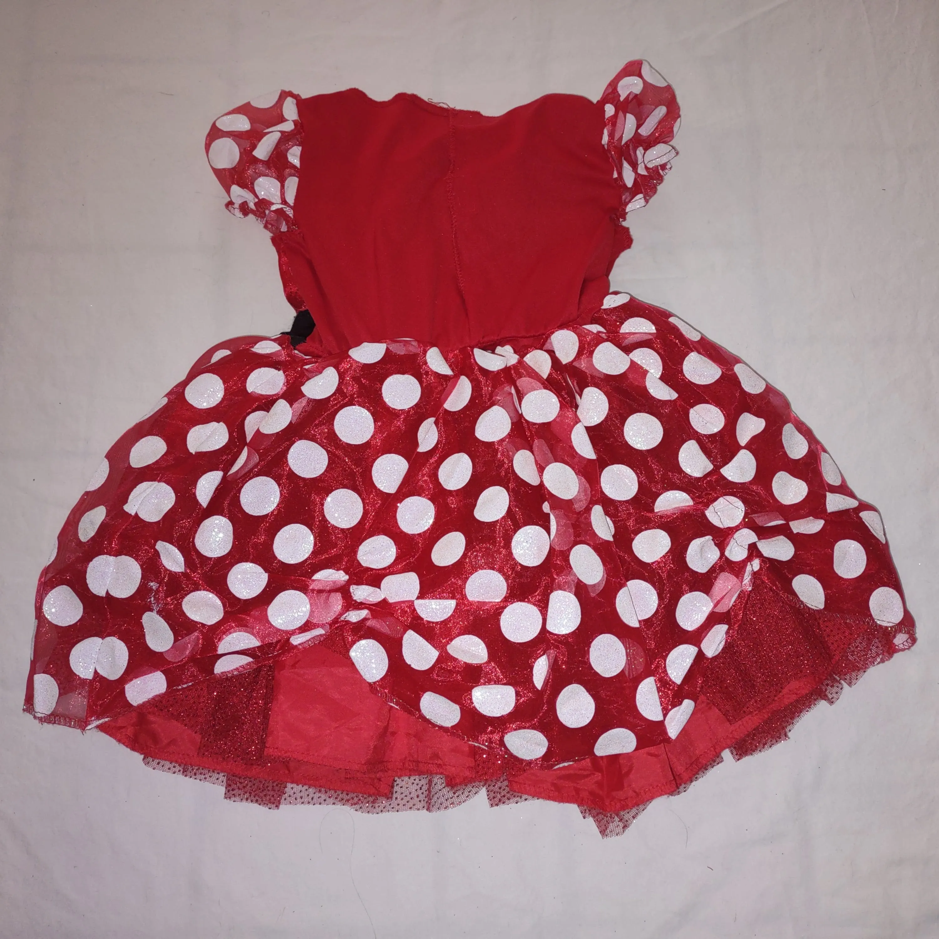 Disney Minnie Mouse Toddler 3T-4T  Red Halloween Costume