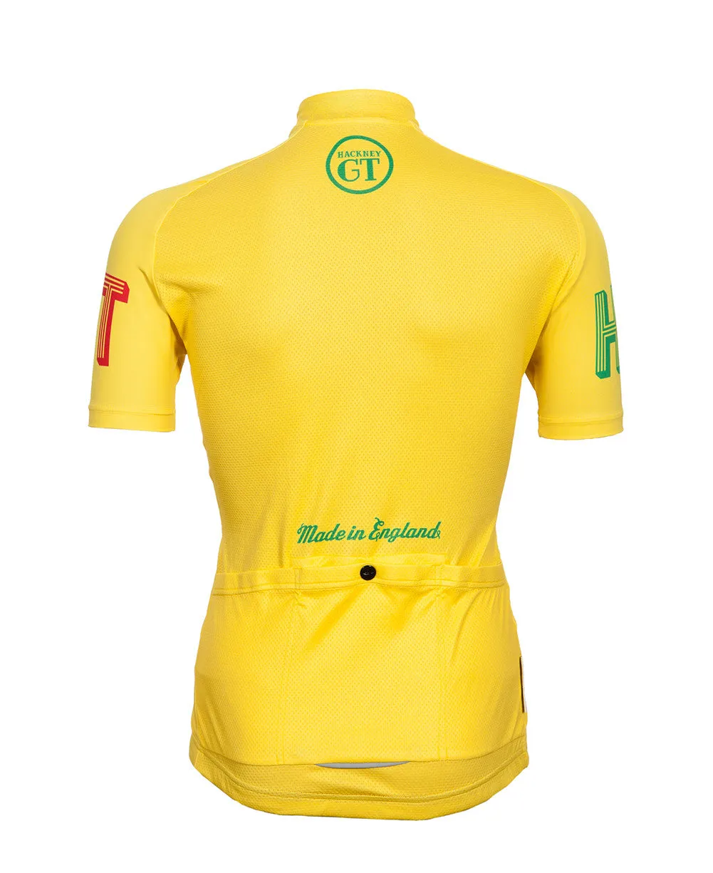 Hackney GT Yello Velo short sleeve jersey