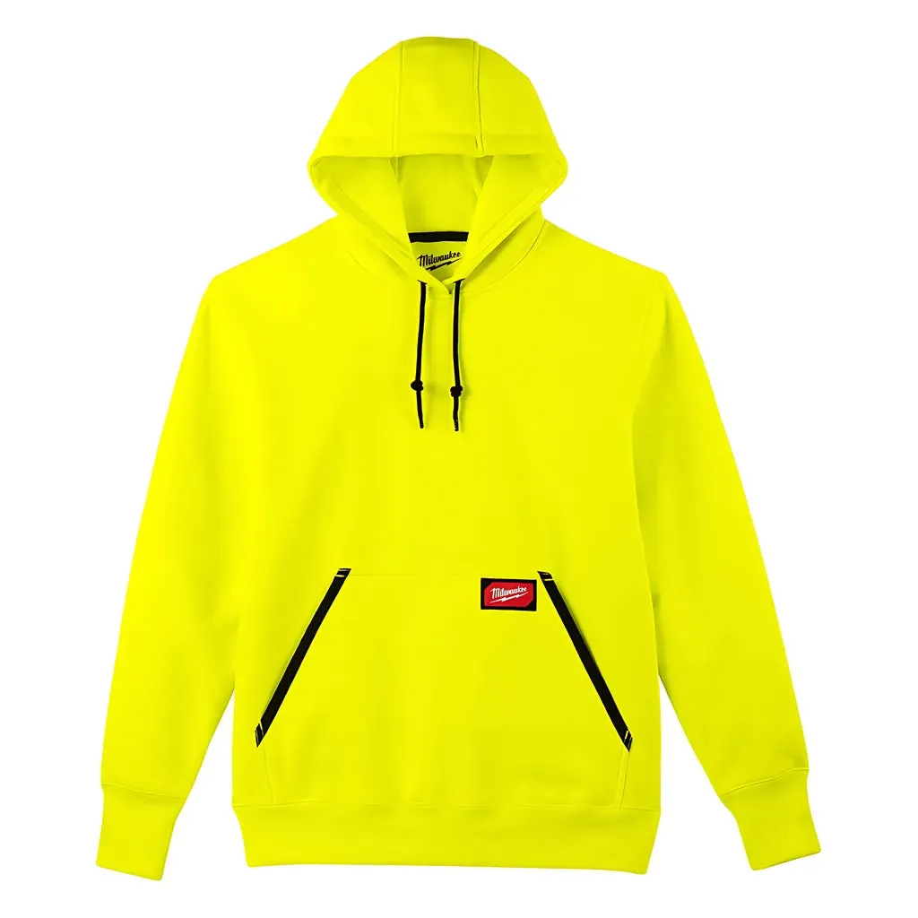 Heavy Duty Pullover Hoodie - Hi Vis XL