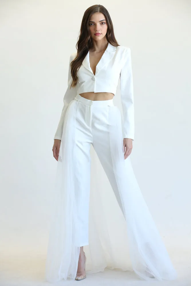 Juliet - Blazer   Pants   Tulle Skirt Set