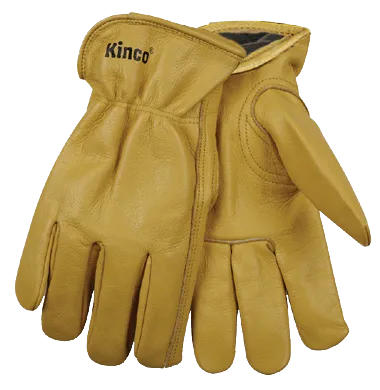 Kinco 98RL Lined Grain Cowhide Keystone Thumb Gloves (One Dozen)