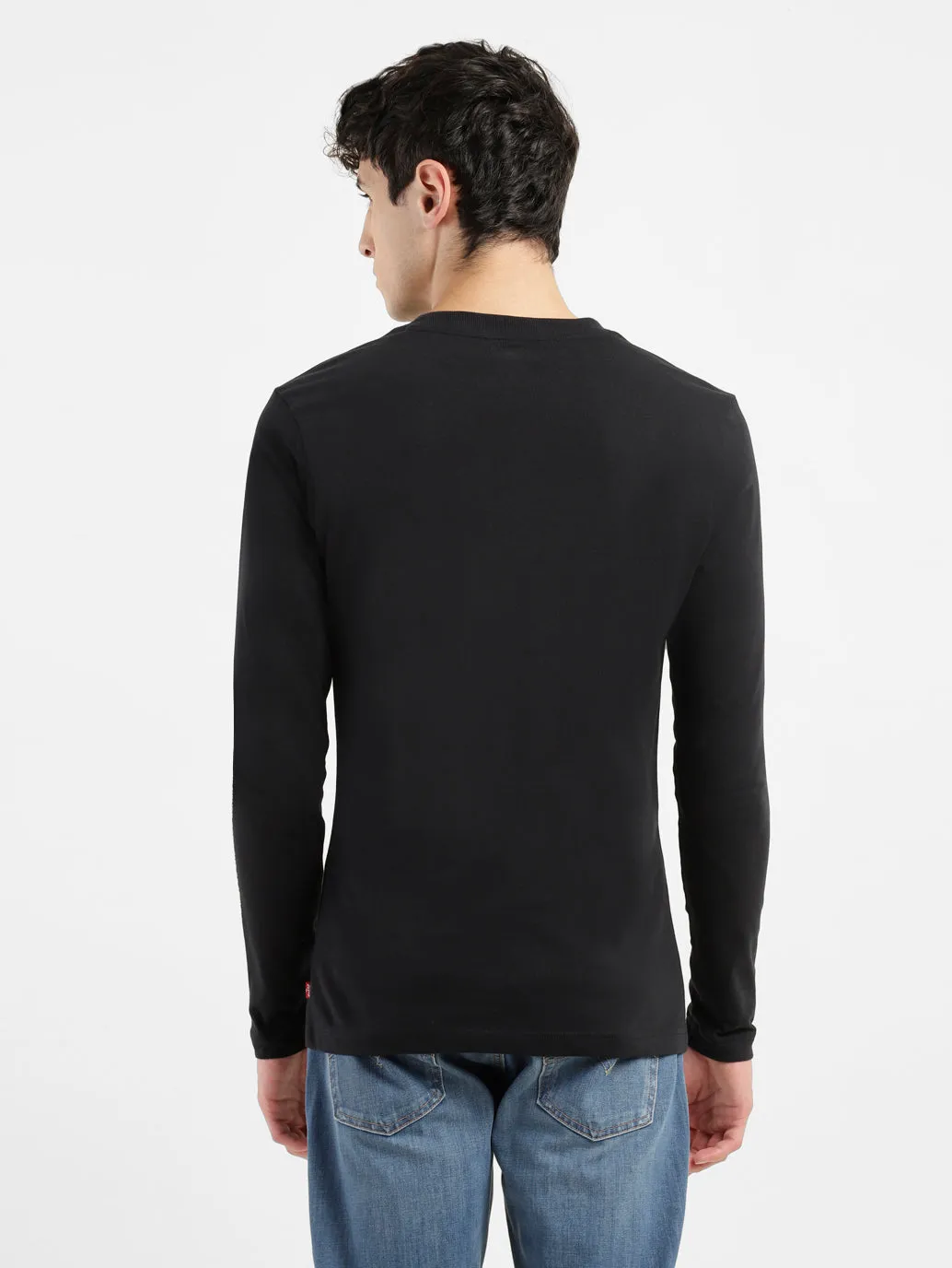 Men's Solid Round Neck T-shirt