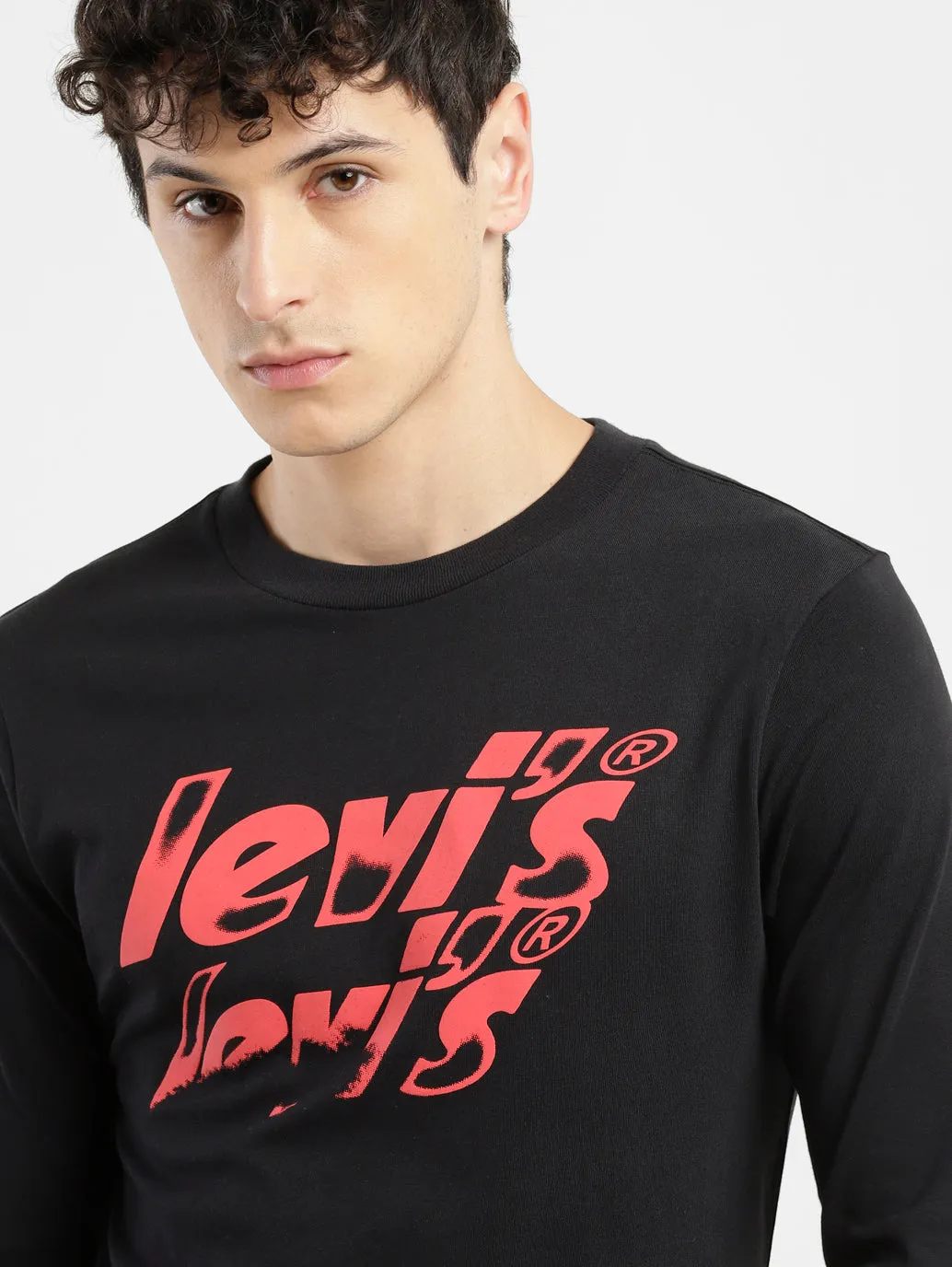 Men's Solid Round Neck T-shirt
