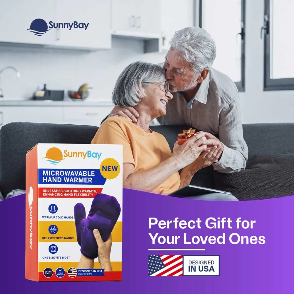 Microwavable Hand Warmers - Purple  Gloves