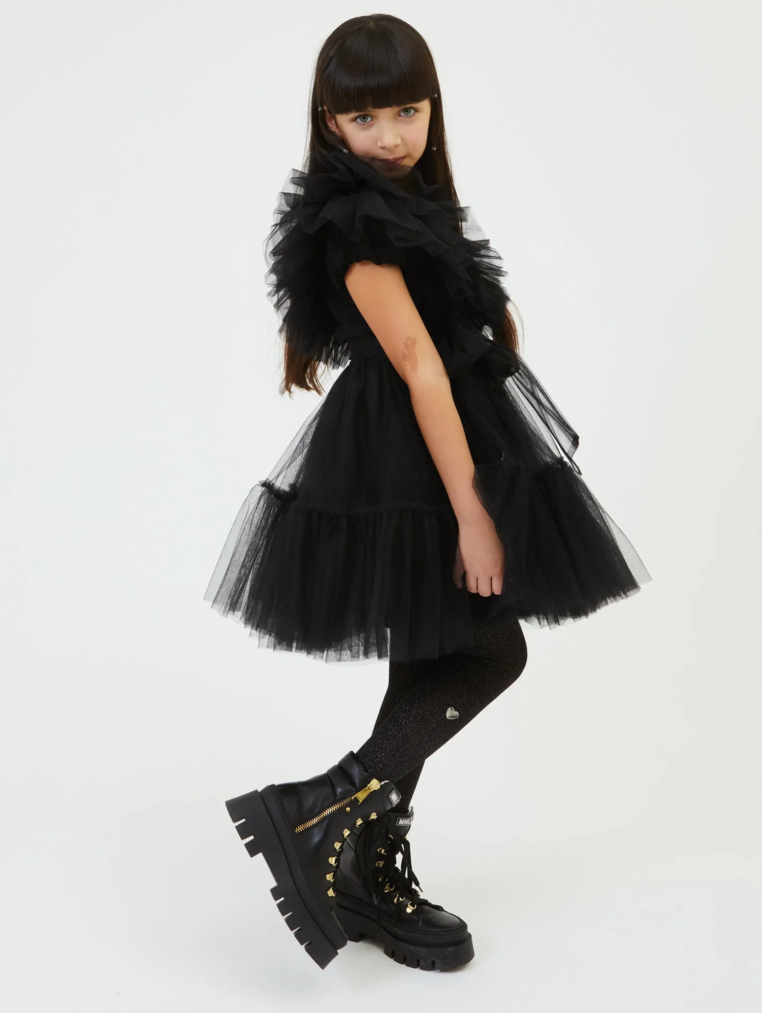 ML Black Rock Princess Tulle Dress