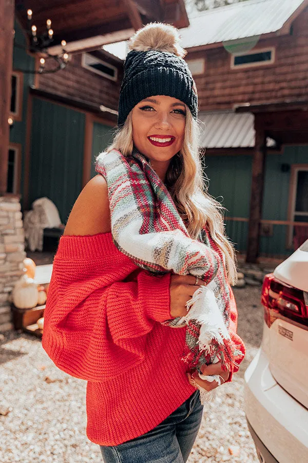 New Seasons Plaid Blanket Scarf