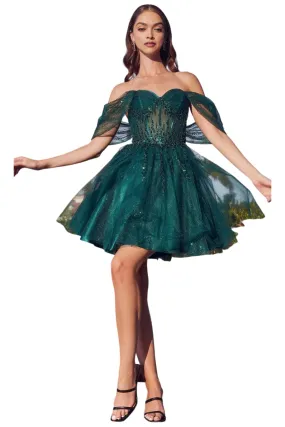 Off-Shoulder Corset Gown 2025 Elegant Evening Dress