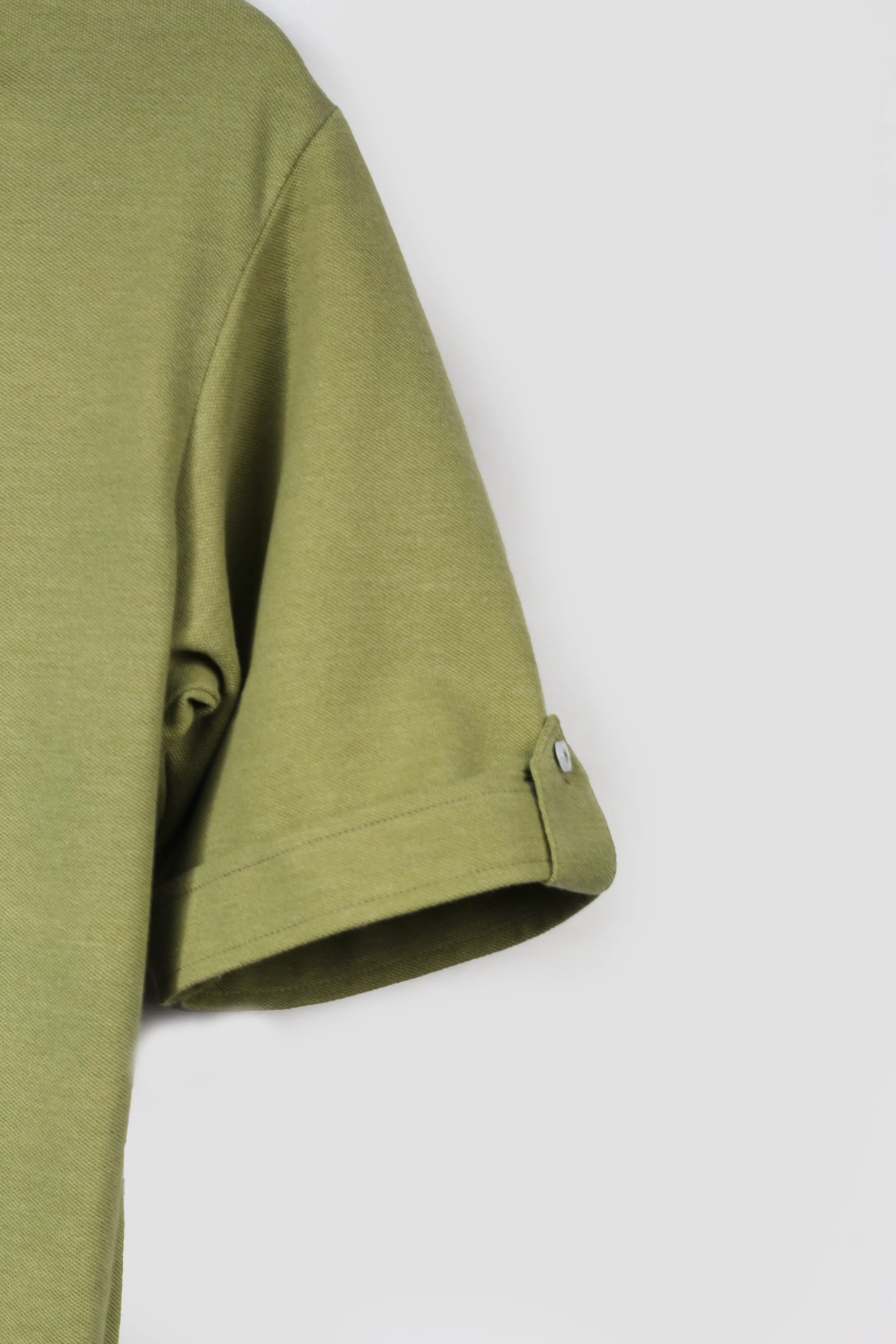 Seaweed Green Pique Shirt