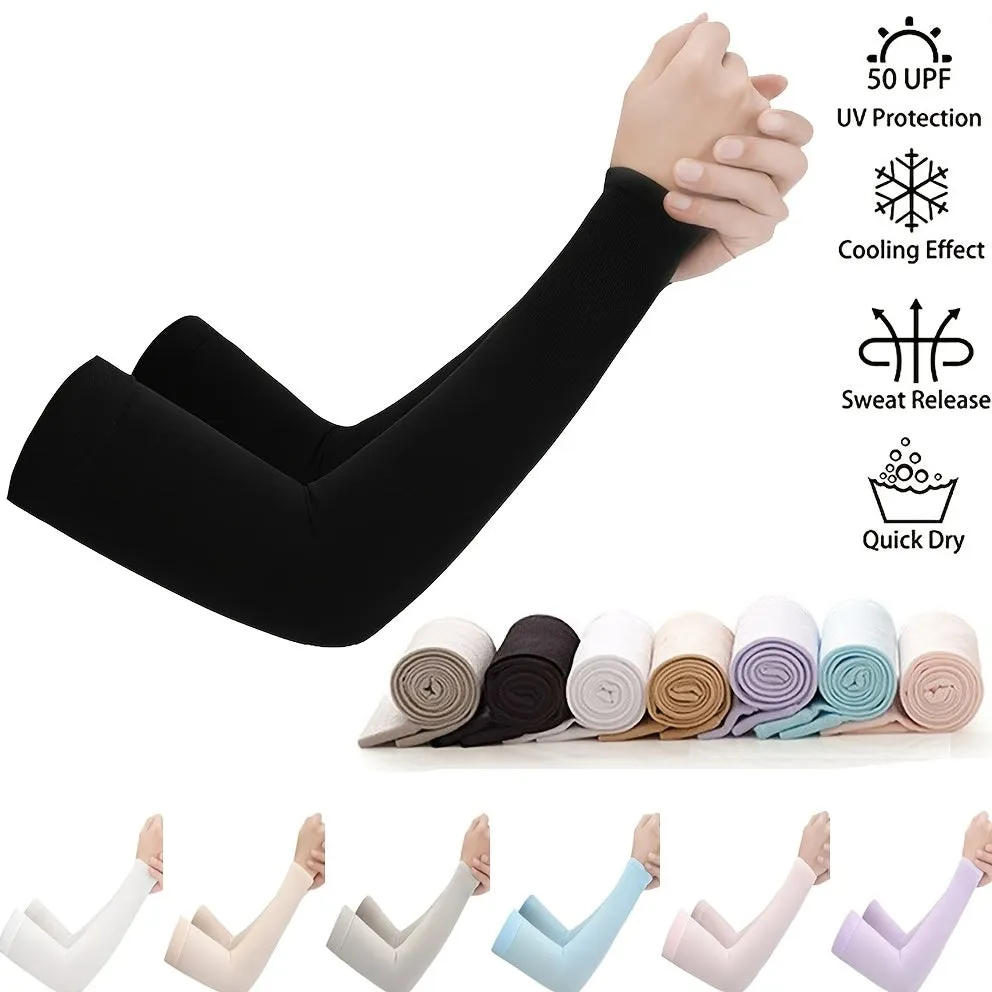 Sport Arm Sleeves Sun UV Protection for Running  Cycling