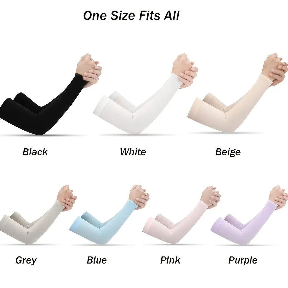 Sport Arm Sleeves Sun UV Protection for Running  Cycling