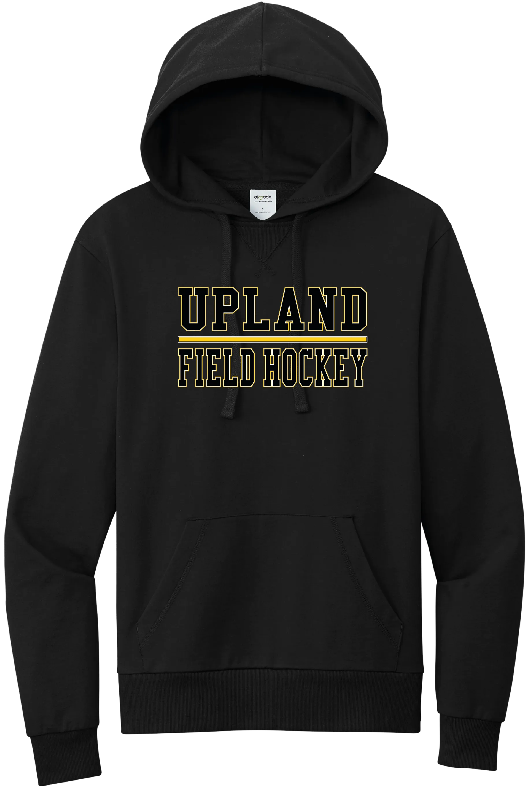 Upland Field Hockey New Unisex Organic French Terry Pullover Hoodie