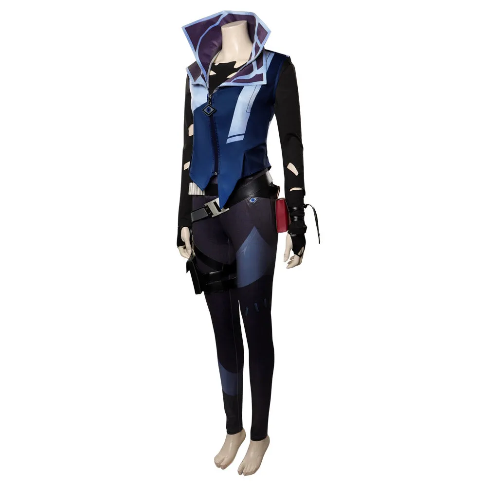 Valorant:Costume Fade Cosplay Costume Outfits Halloween Costume