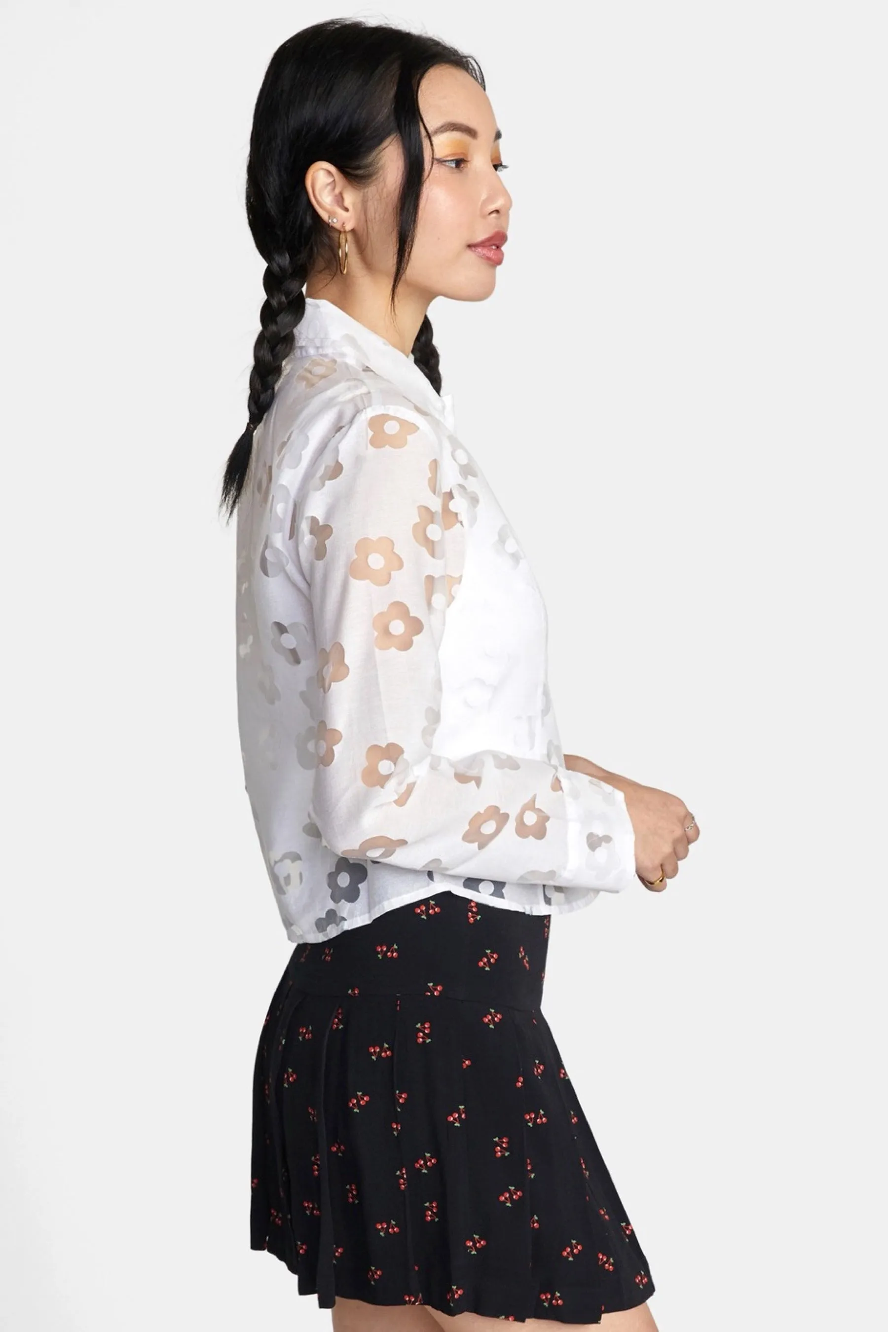 White Jagger Top