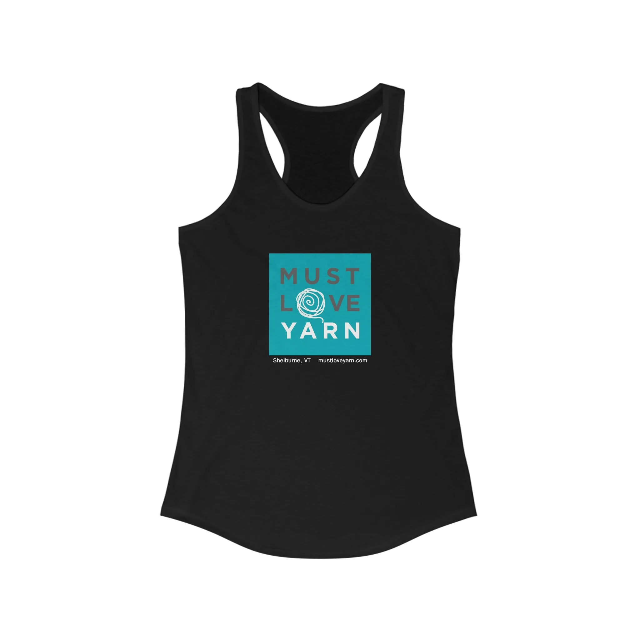 Women's Must Love Yarn Racerback Tank